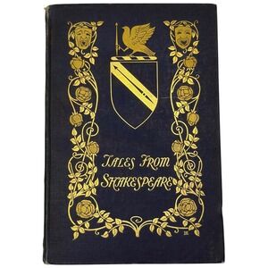 Tales from Shakespeare by‎ Charles & Mary Lamb Illustrated Brentanos VTG 1910's
